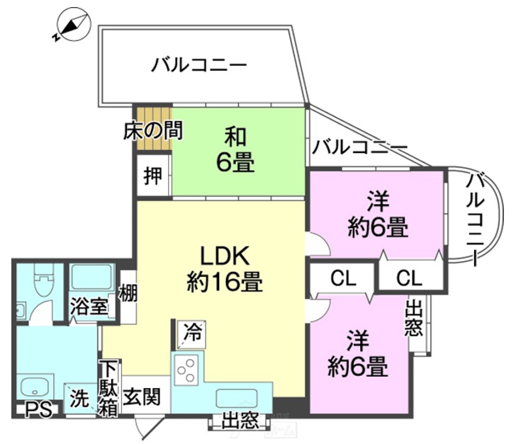 間取図